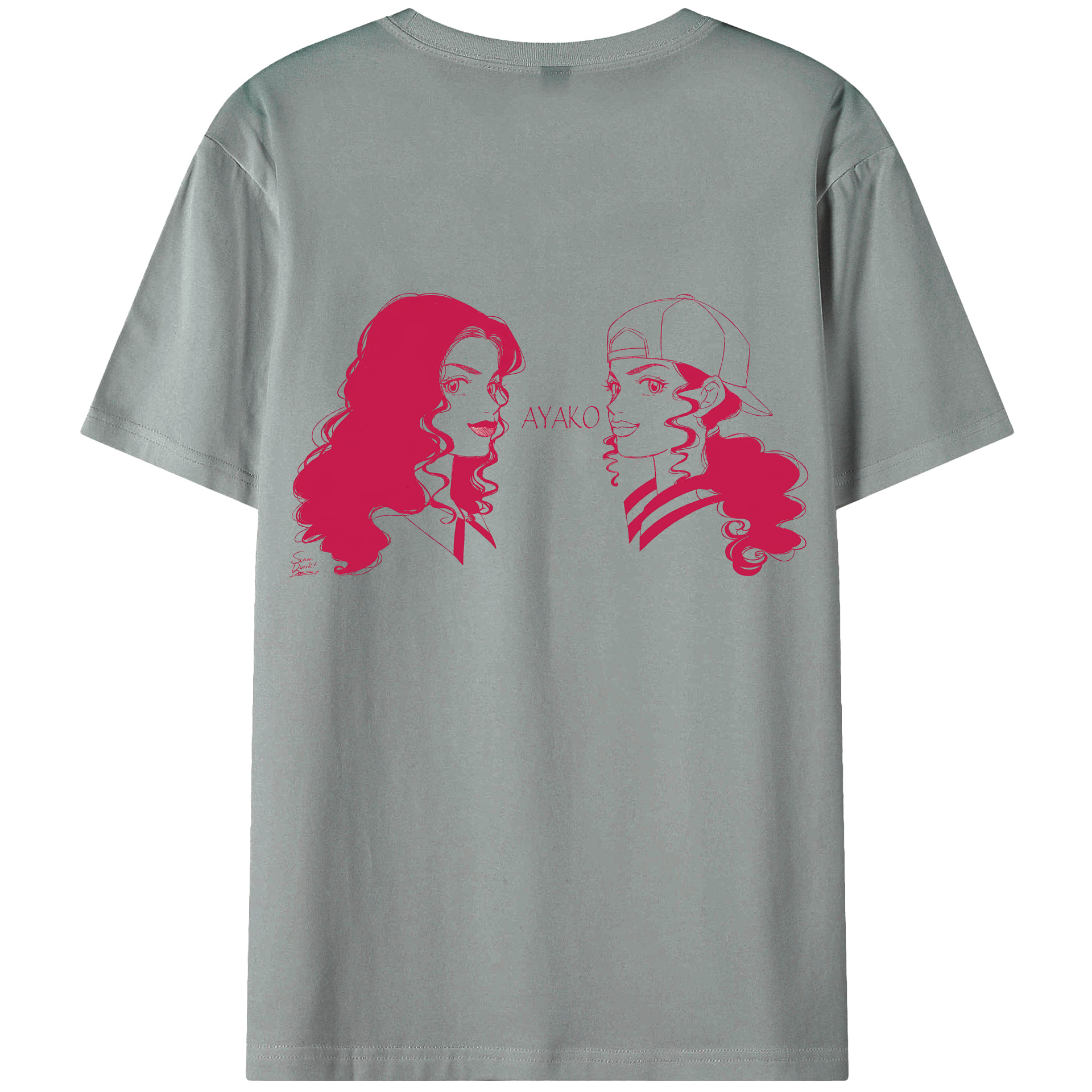 （画像用） SLAM DUNK／スラムダンク 綿100％ メンズ半袖Tシャツ（バックプリント） 通気性